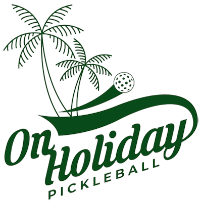 On Holiday Pickleball logo